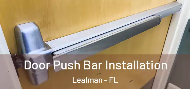  Door Push Bar Installation Lealman - FL