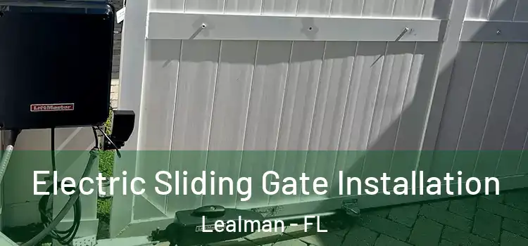  Electric Sliding Gate Installation Lealman - FL
