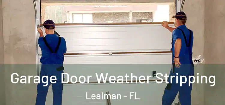  Garage Door Weather Stripping Lealman - FL